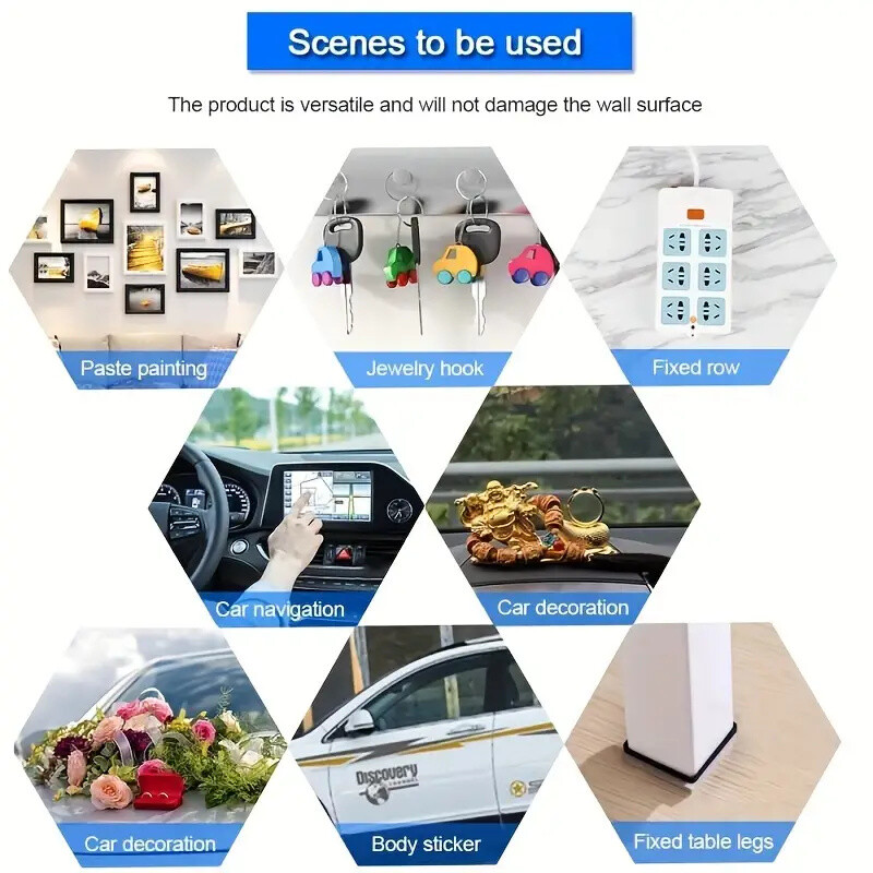 Alien Nano Tape Double Sided Heavy Duty Reusable Adhesive Stick Transparent Tape