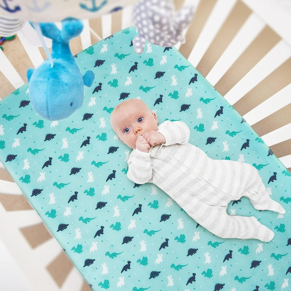 Soft Pack N Play Mattress Sheets Fits Graco Pack N Play Mini Crib Sheets 2 Pack
