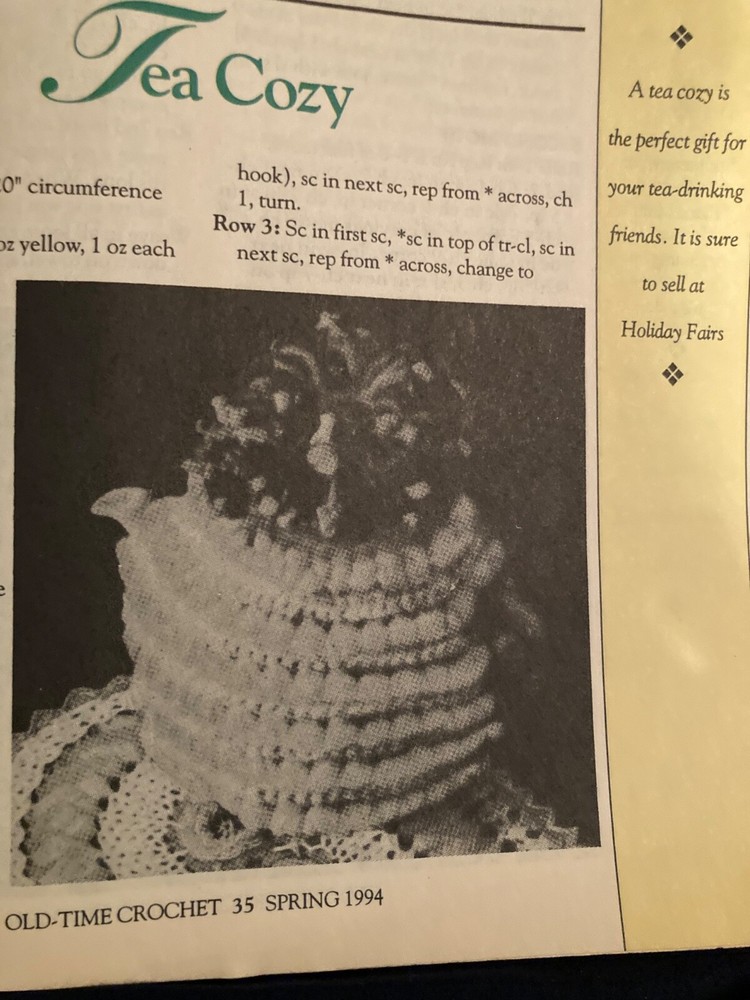 Old Time Crochet - Spring 1994