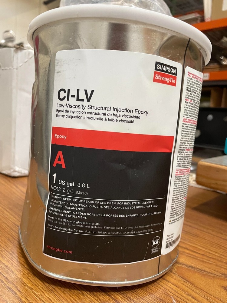 Simpson Strong-Tie CI-LV Epoxy A 1Gal