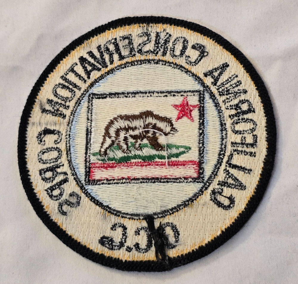 Vintage California Conservation Corps CCC Patch