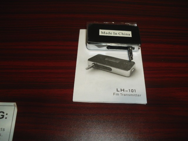 NEW FM TRANSMITTER Model: LH-101 with Charging cable