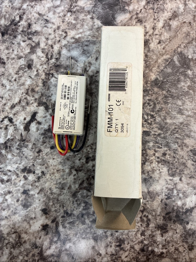 Notifier FMM-101 Mini Module with FlashScan - Same Day Shipping (SEALED)