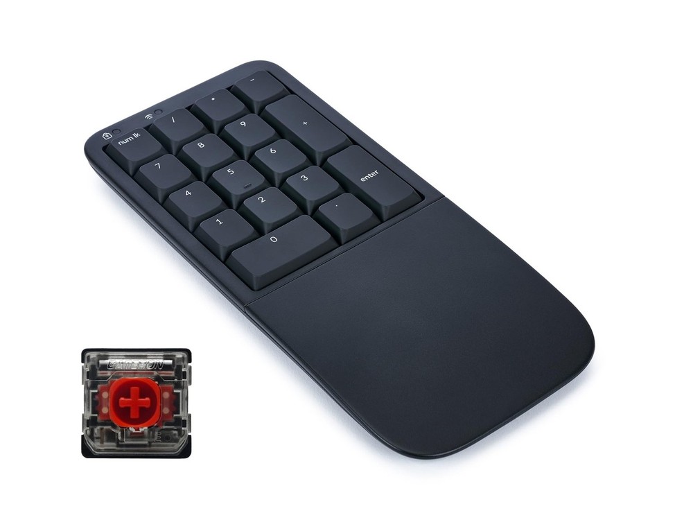 KINESIS Mechanical Keypad LP Numeric 10-Key for Mac & PC | Wired & Wireless M...