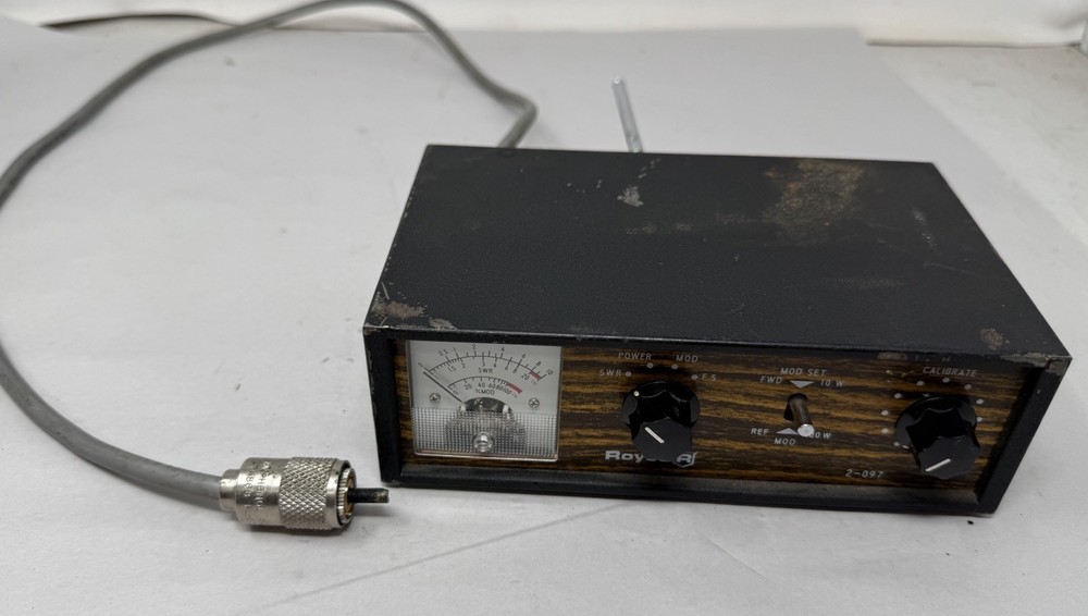 Vintage Royce Model 2-097 Multi-function Citizensband Performance Test Meter