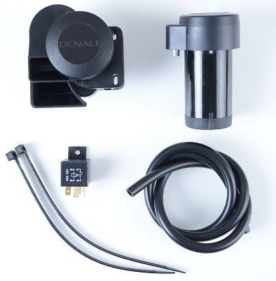 Denali Split SoundBOMB 120dB Horn Black
