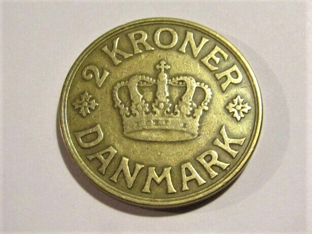 Denmark 1941 2 Kroner Coin