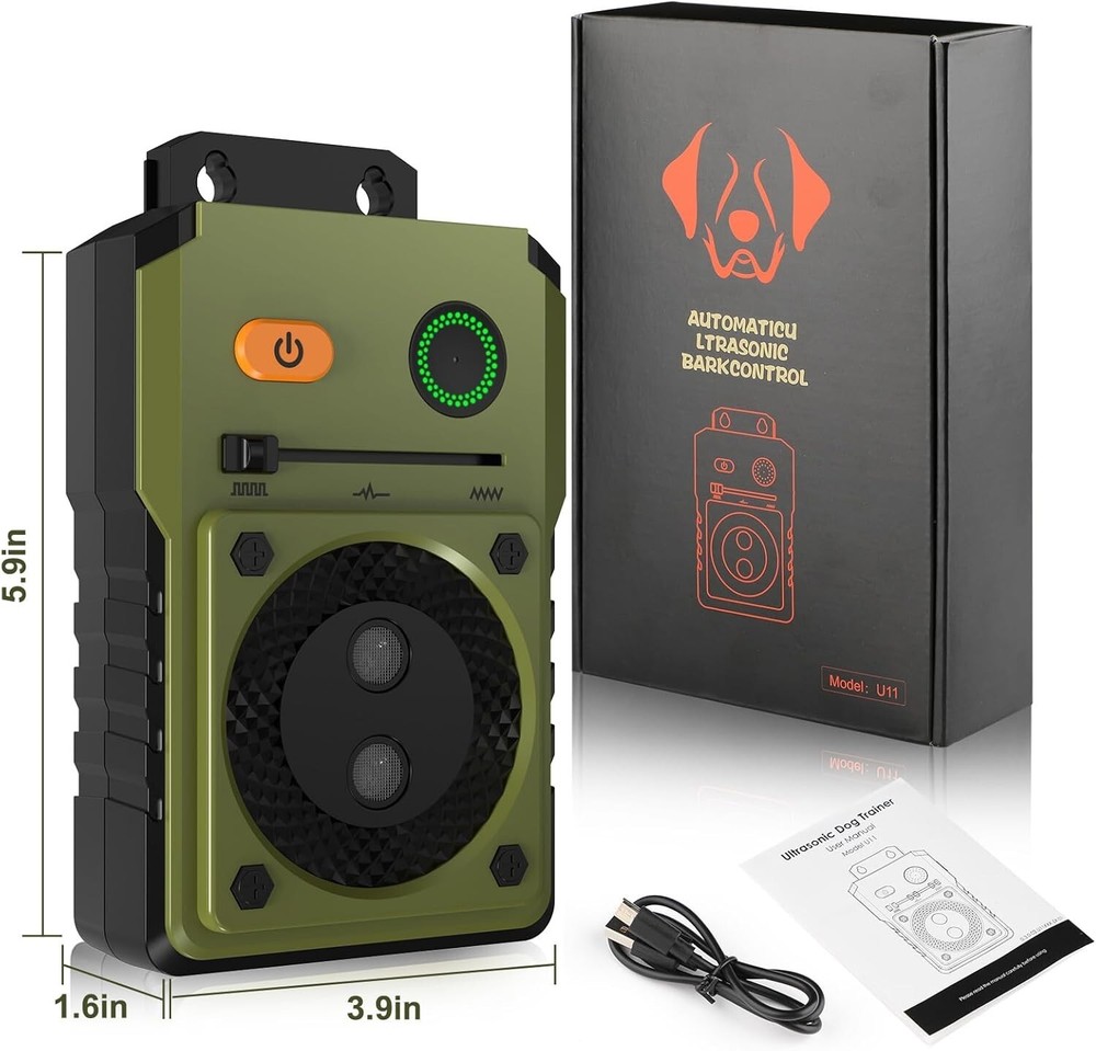 Automatic Ultrasonic Anti Barking Device 50FT