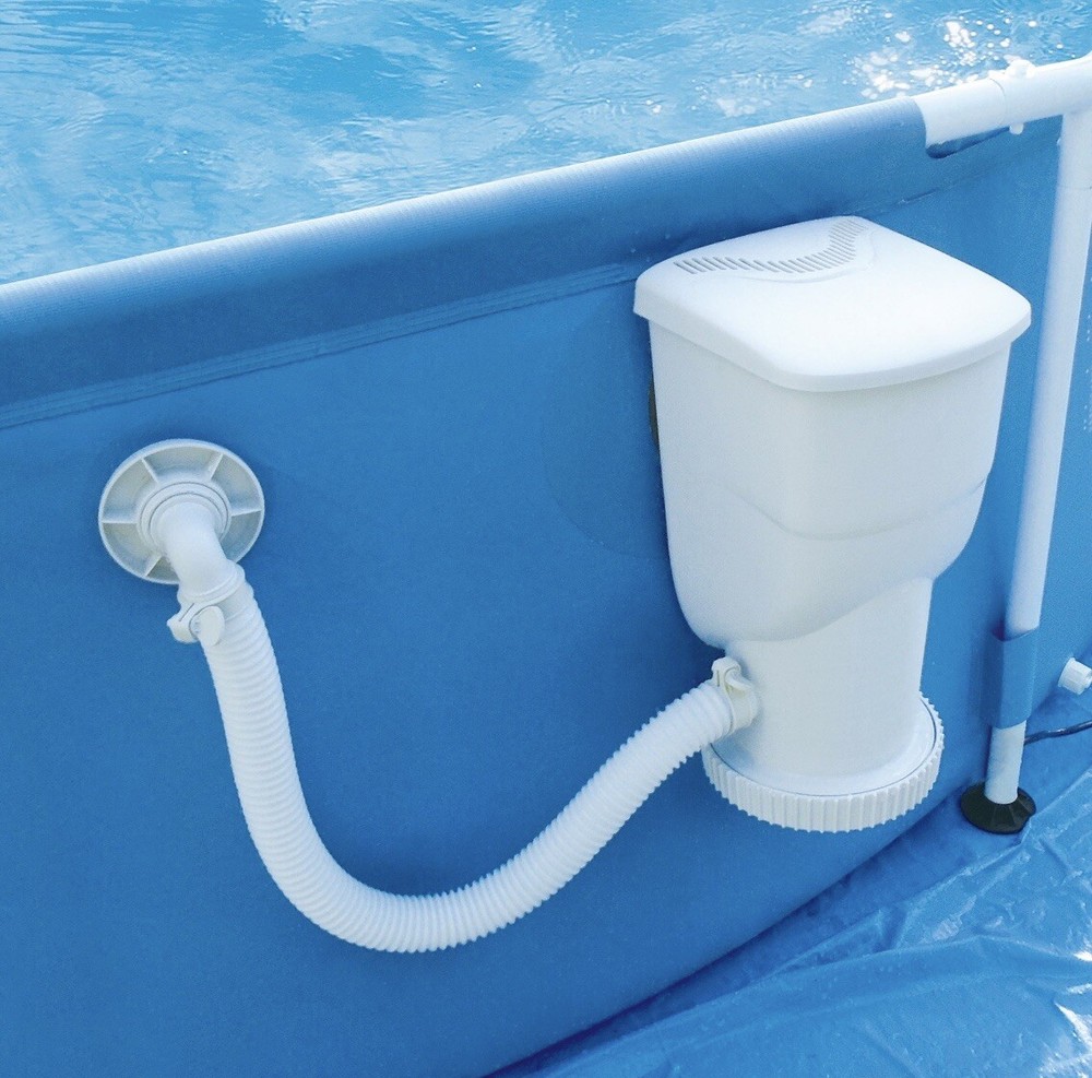 Summer Waves 15ft Active Frame Above Ground Swimming Pool with 600 GPH Filter...