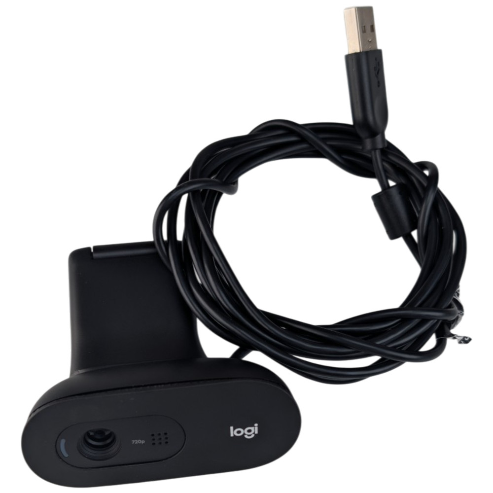 Logitech C505 720p HD Webcam USB-A Black