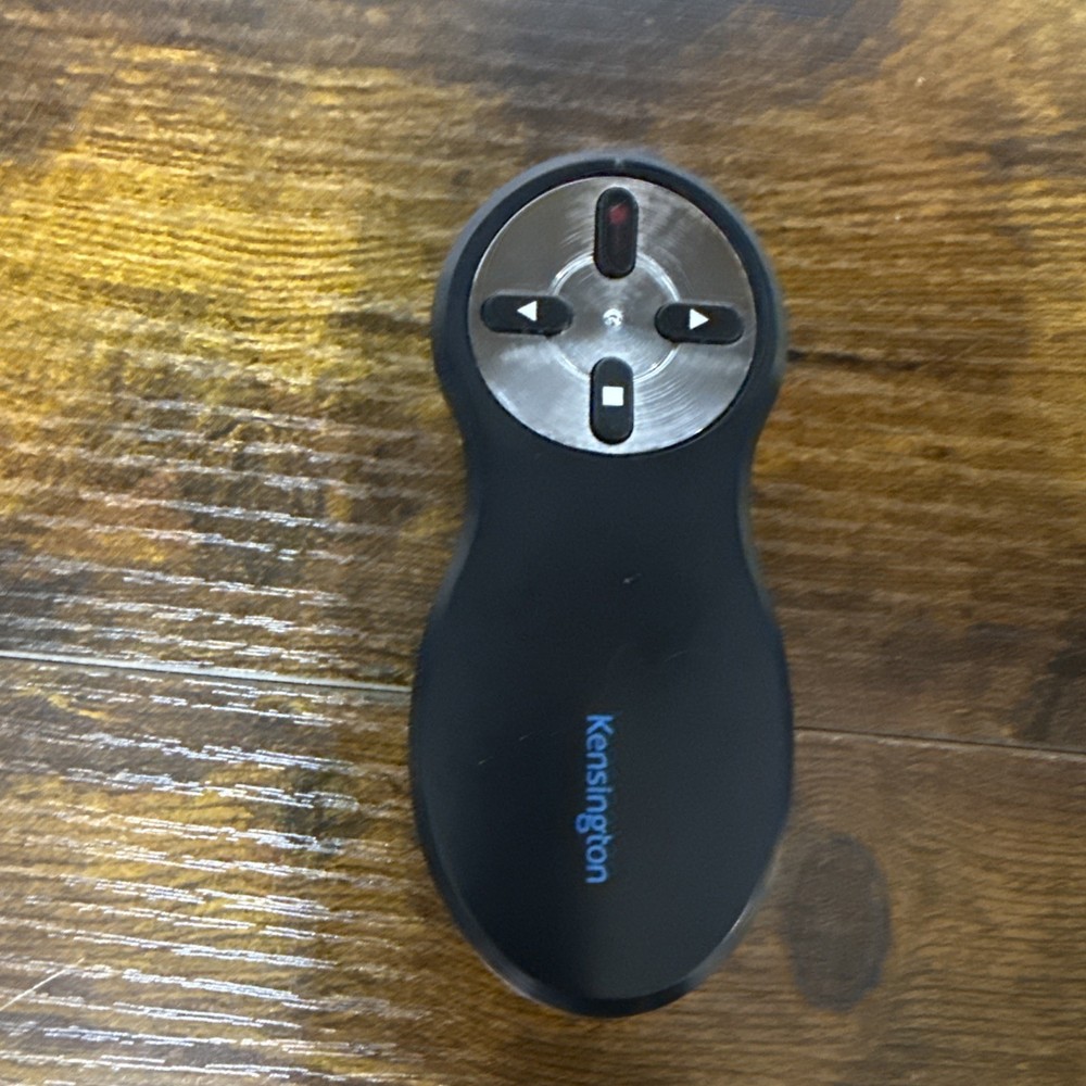 KENSINGTON 33374 USB Wireless Presenter/Laser Pointer | W/ Dongle