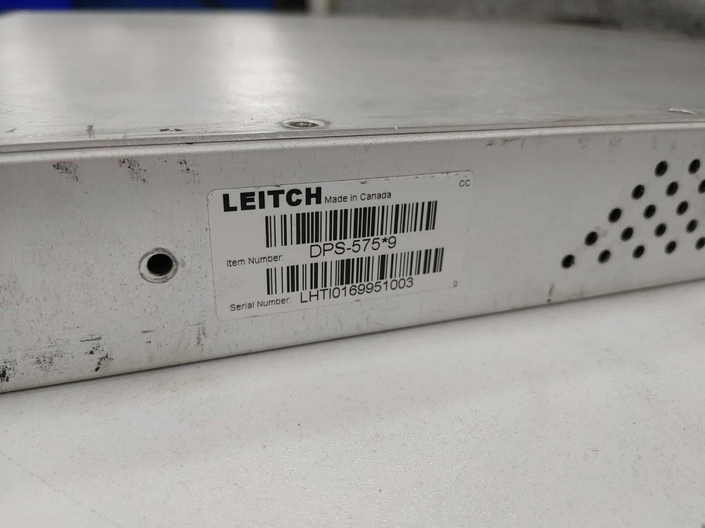 LEITCH DPS-575 9 DIGITAL MULTI CHANNEL PROCESSING SDI SYNCHRONIZER w PAL Option