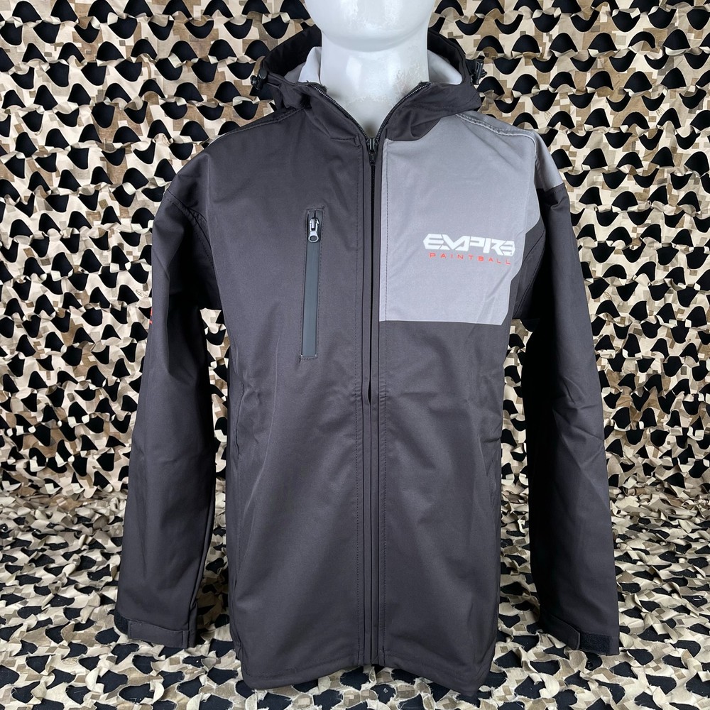 NEW Empire Titan Soft Shell Jacket - Black/Grey/Red - Medium