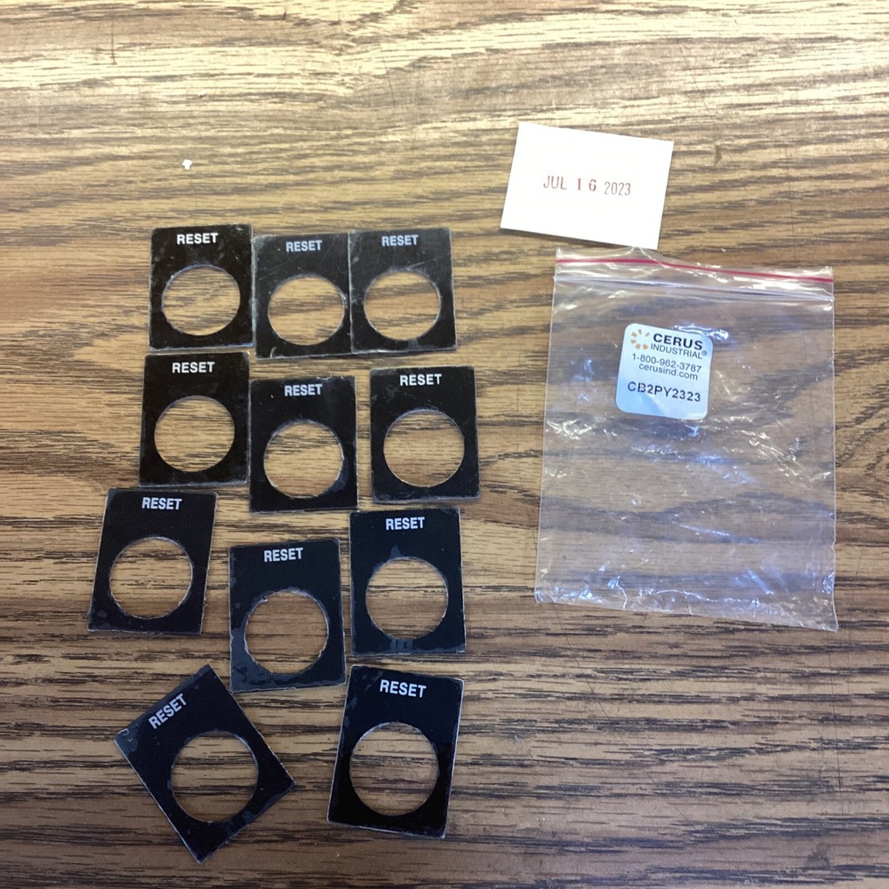 Cerus Reset Tags CB2PY2323 11 Pack