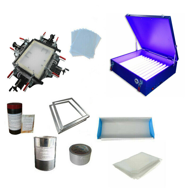 Brand New Kit:Screen Plate Making Kit Stretch Screen Plate Making Set 006956