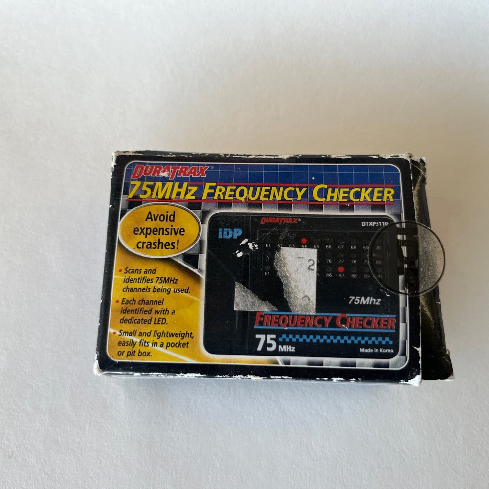 75 MHz Frequency Checker Duratrax DTXP3110