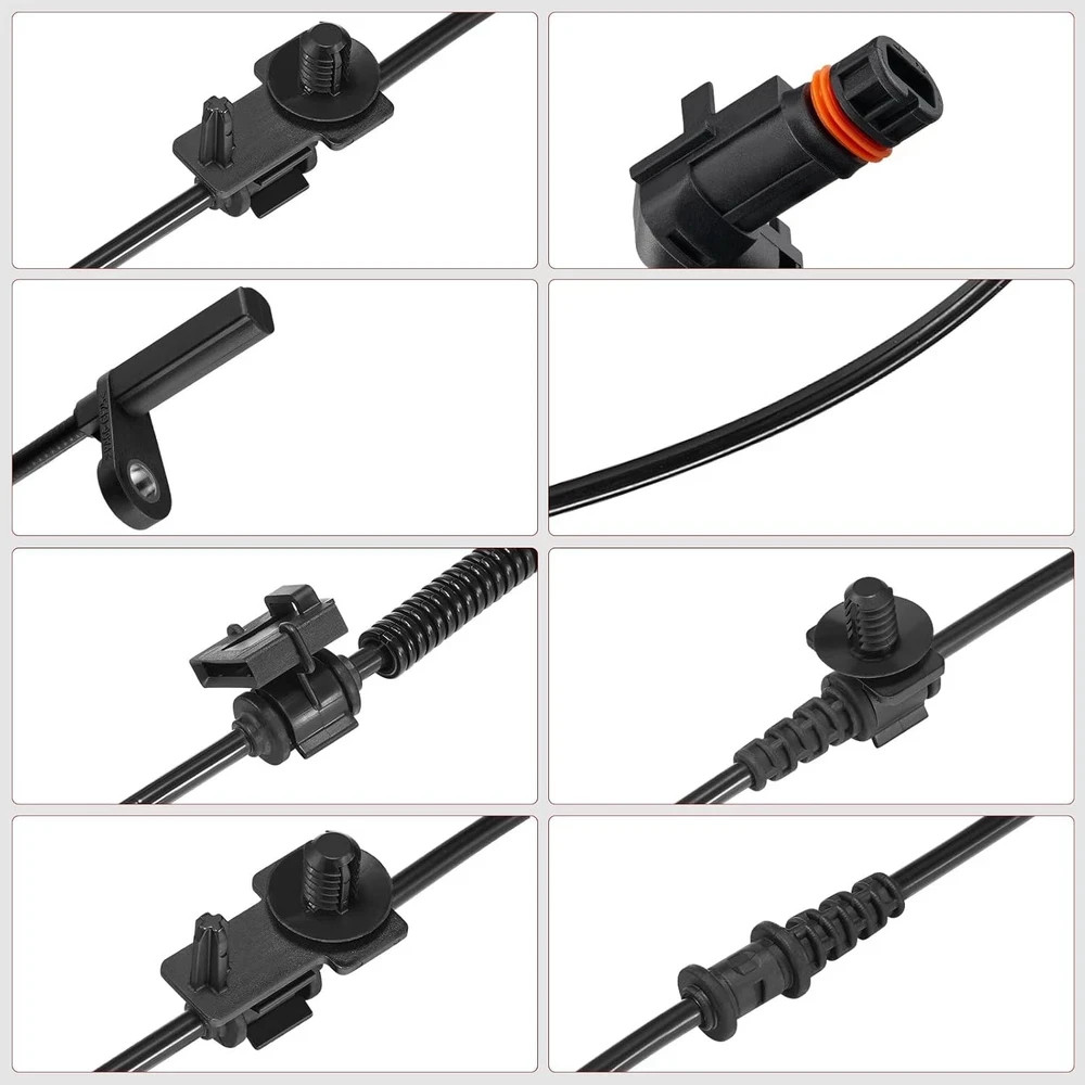 4Pcs ABS Wheel Speed Sensor Front Rear Left Right Compatible with 2005-2010 300