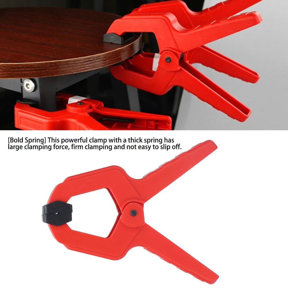 Spring Clamps Overstriking Spring Soft Rubber Handle Engineering Plastics