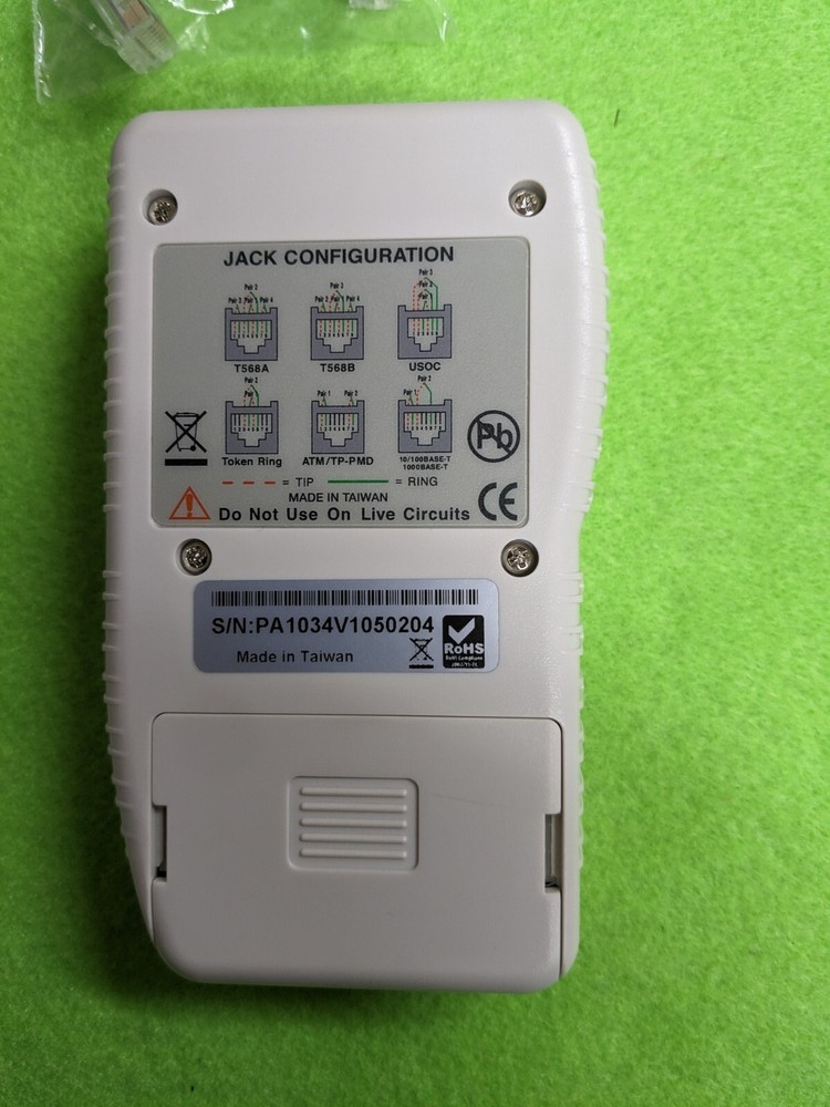 Trendnet TC-NT2 Network Cable Tester with Tone Generator-OPEN BOX