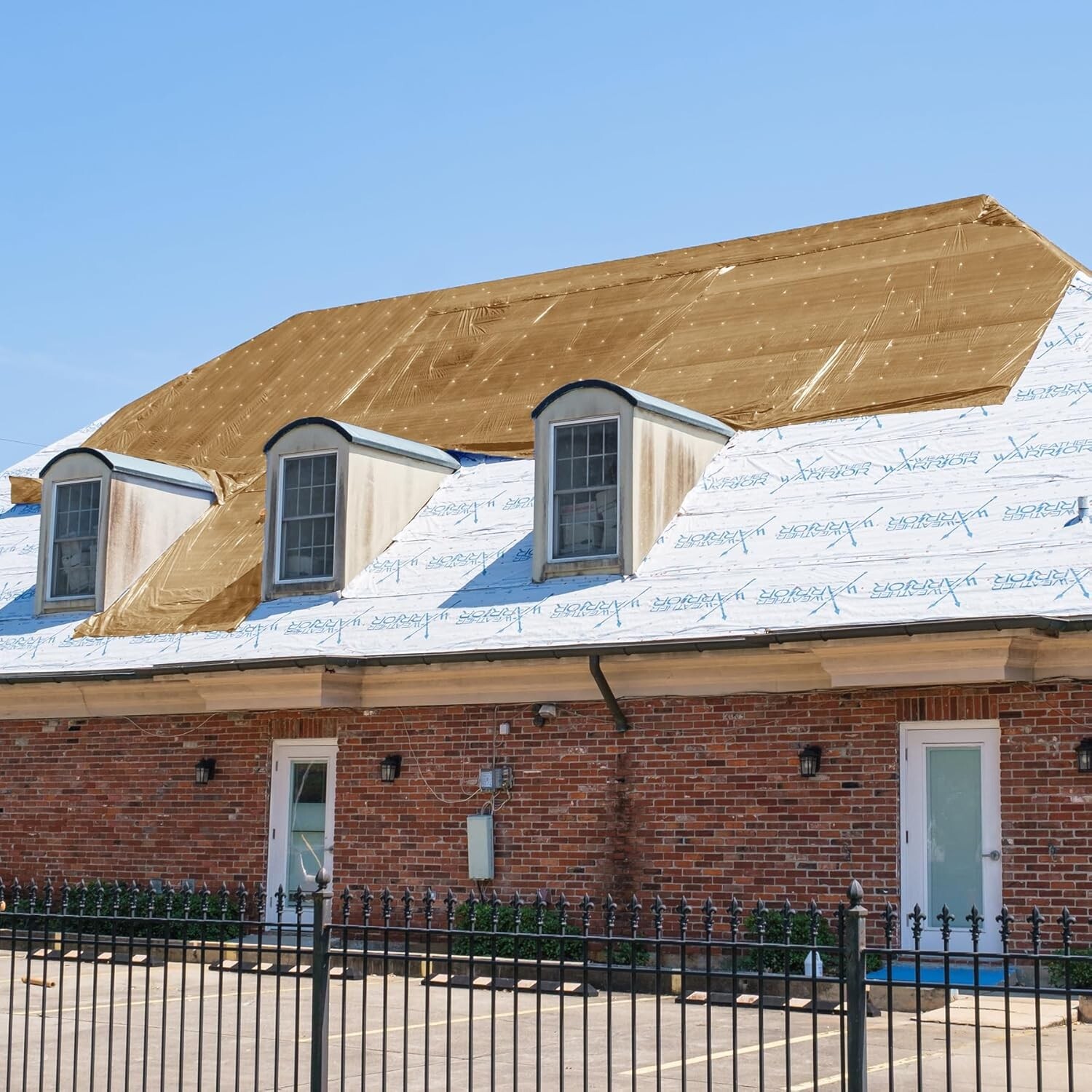 16 MIL Thick Ultra Heavy Duty Beige Tarp 3ply Waterproof 9.5oz UV Protected