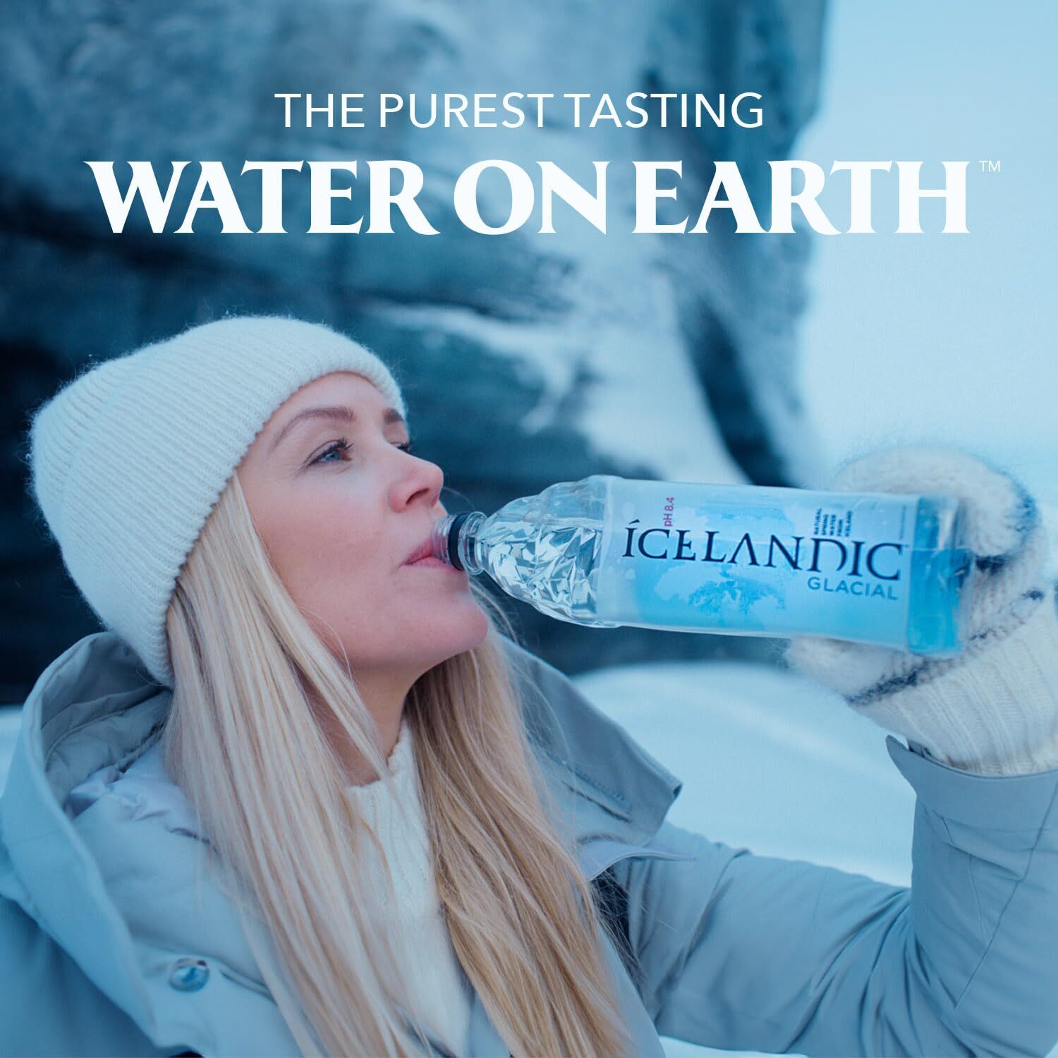 Icelandic Glacial Natural Spring Alkaline Water 16.9 Fl Oz Pack of 24