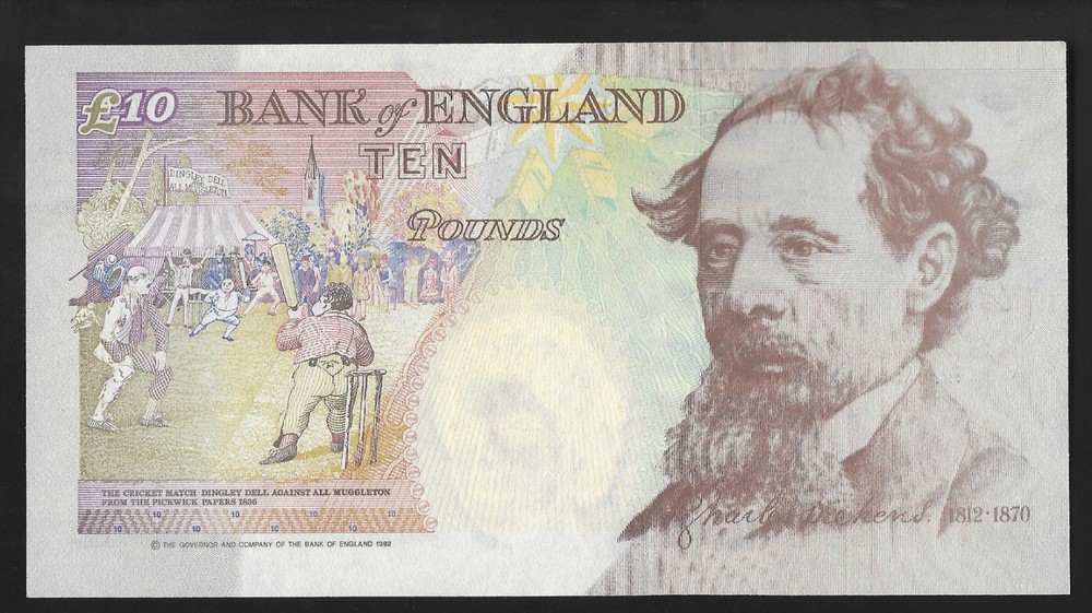 B366 KENTFIELD 1992 TEN POUND £10 BANKNOTE - UNC - SELECT YOUR NOTE