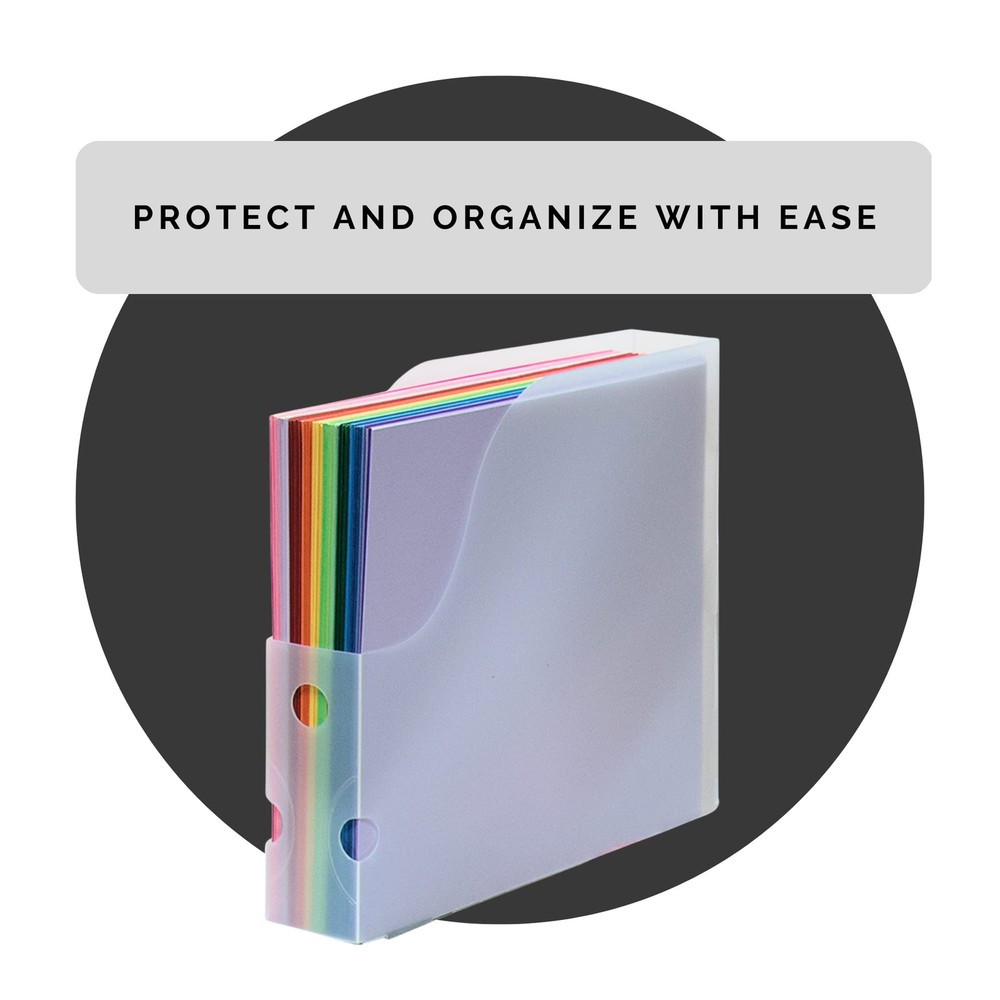 Durable Multi Functional File Organizer For 12X12 Paper And Documents