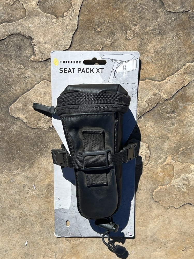 Timbuk2 Seat Pack XT Medium Black Ballistic Nylon Saddle Bag