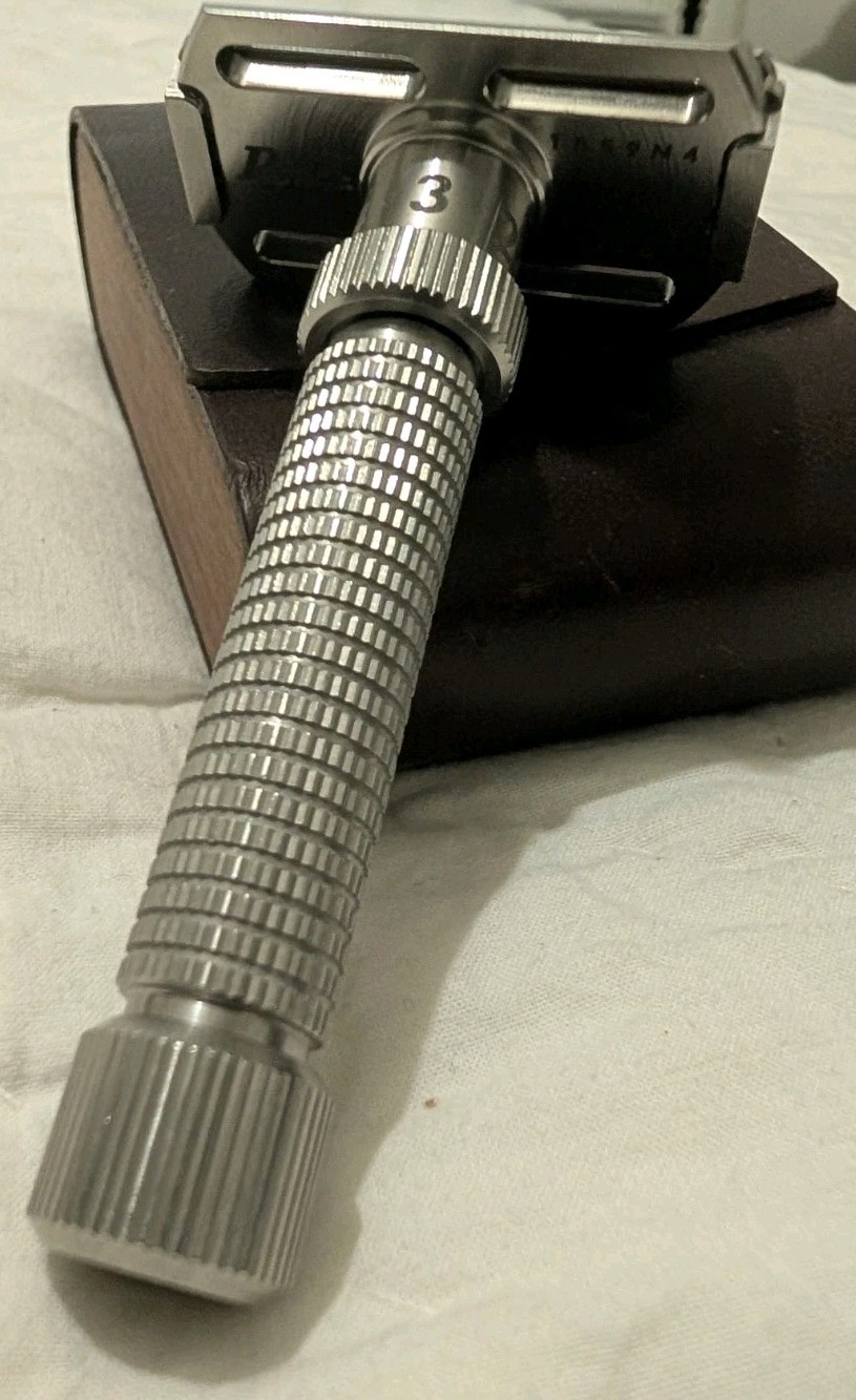 Rex Supply Co. Ambassador Adjustable Stainless Steel DE Razor & Leather Case