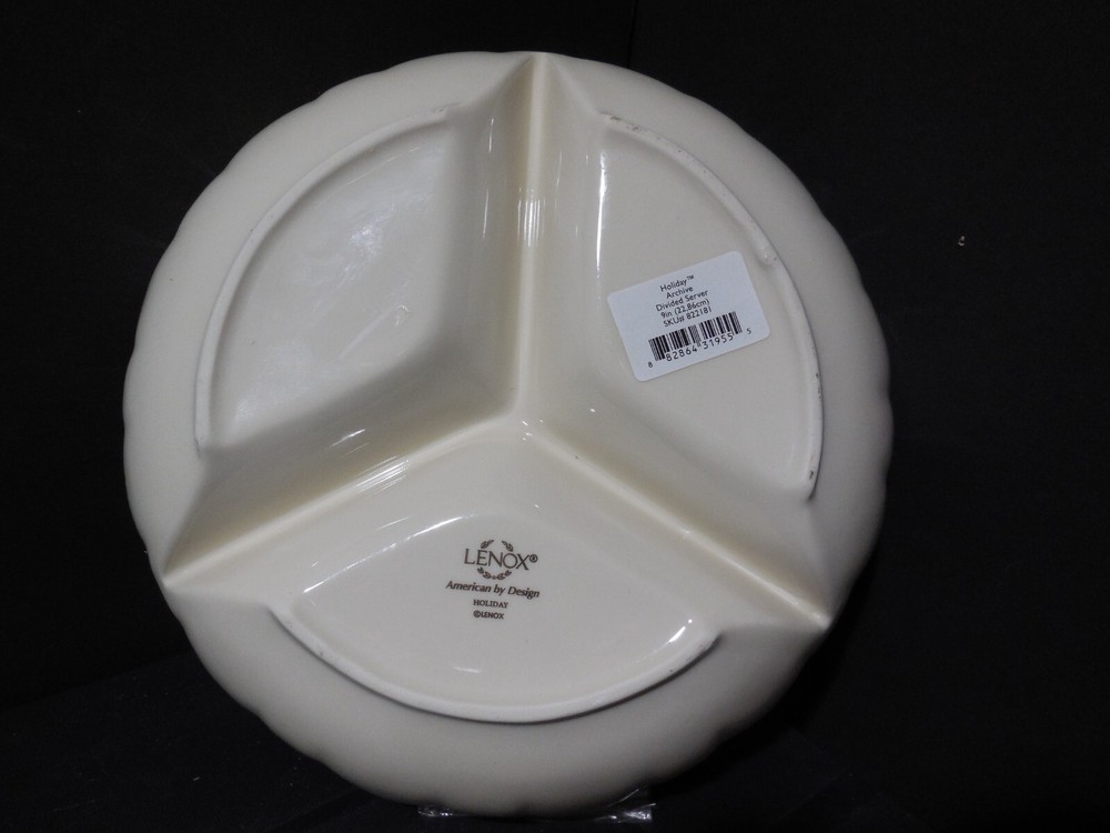 Lenox Holiday 9 1/2" Divided Server (CR007)