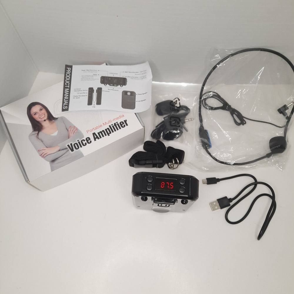 VOICE AMPLIFIER portable multi-media