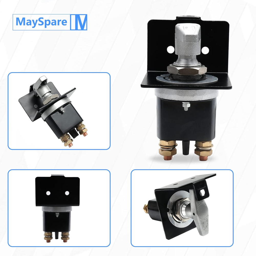 Battery Disconnect Switch with Locking Plate500A Battery Kill Switch12V-36V Ba