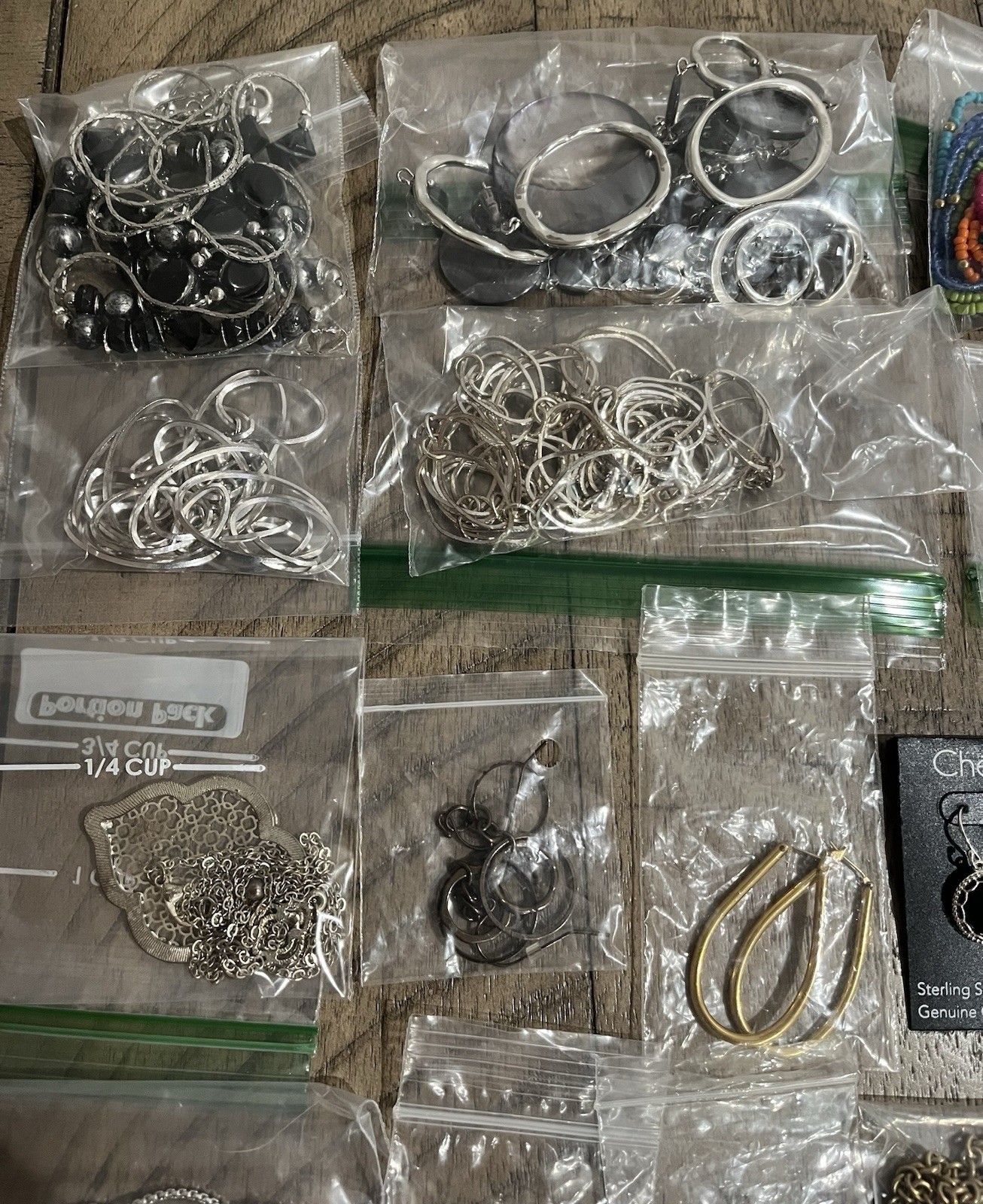 Unique Jewelry Lot. Silver, Gold, Black Tones. All Wearable. Vintage to Modern