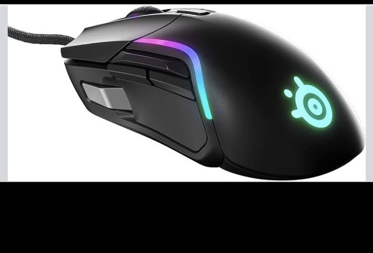 SteelSeries Rival 5 Optical Gaming Mouse - Matte Black