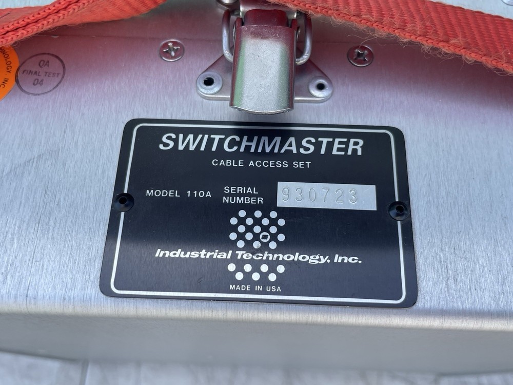 INDUSTRIAL TECHNOLOGY SWITCHMASTER 110A CABLE ACCESS SET