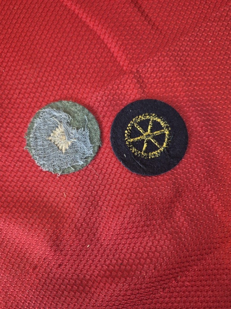 2 WWII German Patches