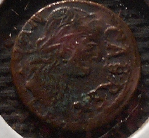 1665 Lithuania 1 Shilling, Alignment Errors; Old Coin Foreign Money