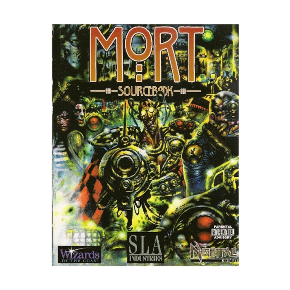 WotC SLA Industries Mort Sourcebook VG+
