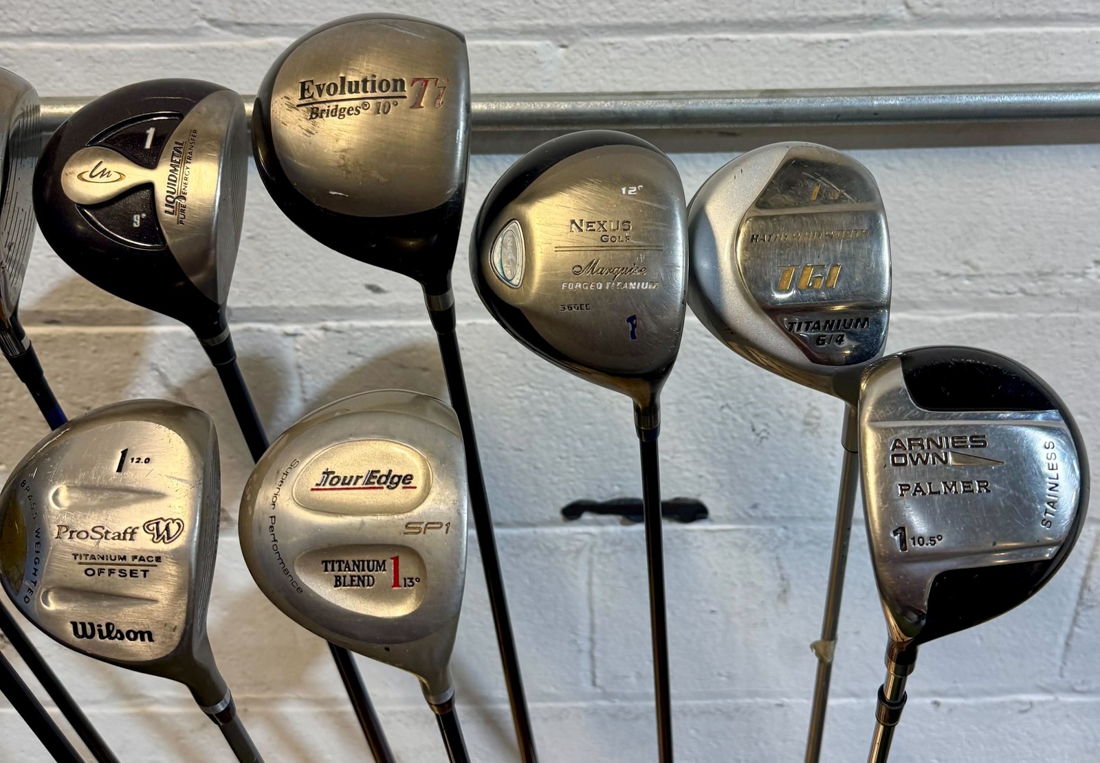 Wholesale Lot of 35 Golf Clubs - Assorted Drivers - Mixed Flexes/Lofts/Lengths