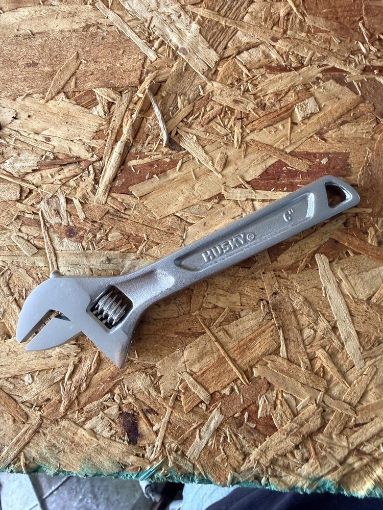 Husky 6 in. Adjustable Wrench