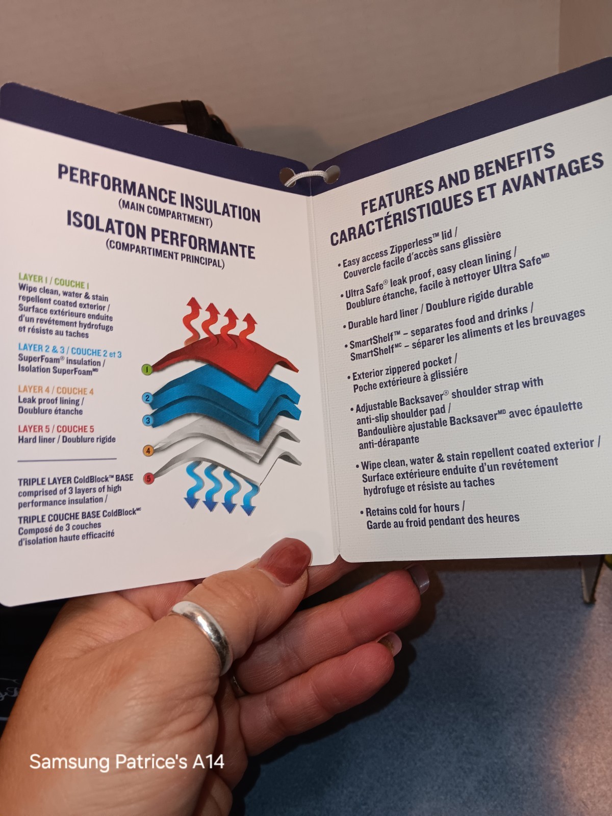 Tommy Bahama Zipperless Coldlok Hardbody Cooler With Deep Freeze Insulation New