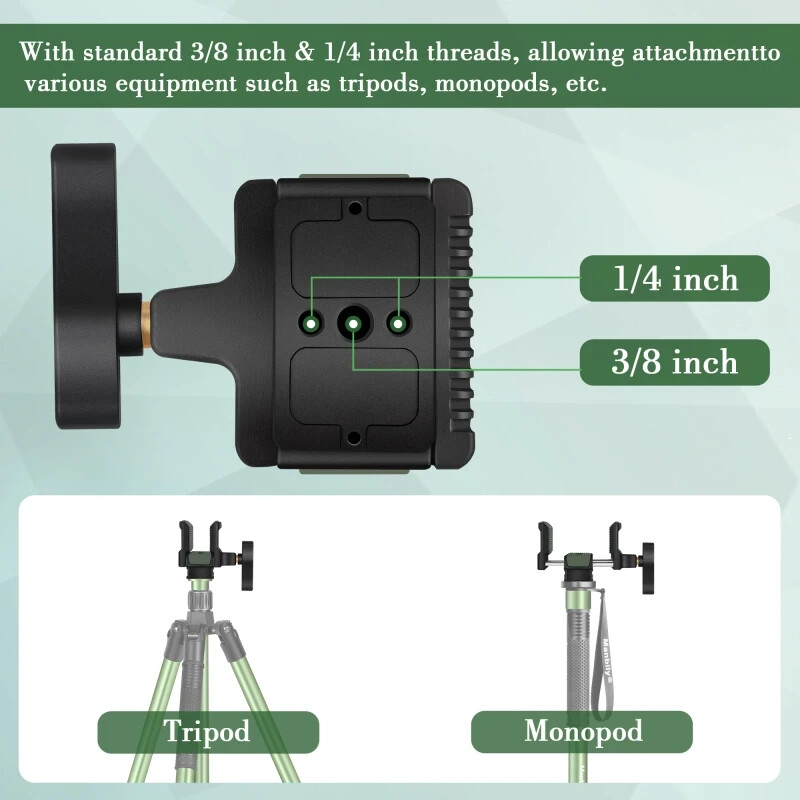 Manbily Shooting Saddle Mount, U-7 (Green)