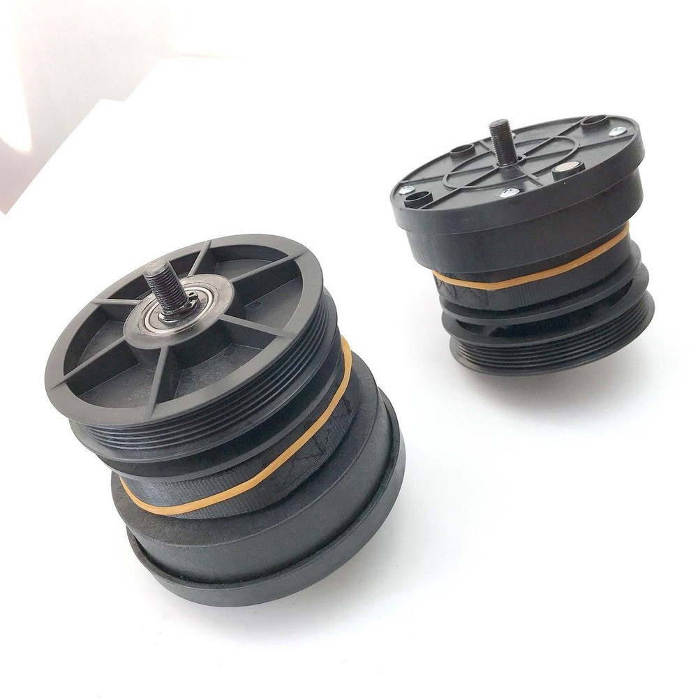Webbing Damper Pulley Spring Group Resistance Belt Elastic System Rowing Machine