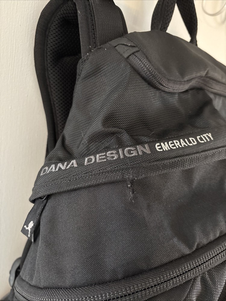 Dana Designs Emerald City Backpack Size Medium Black *read