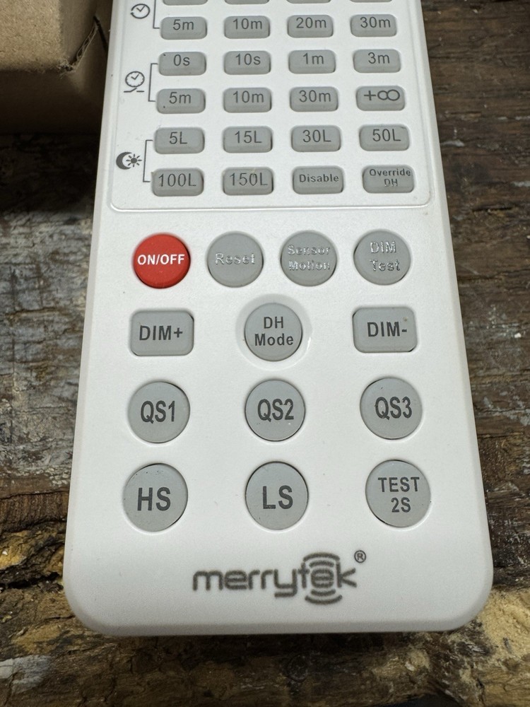 Remote for Merrytek Sensor Lighting applications