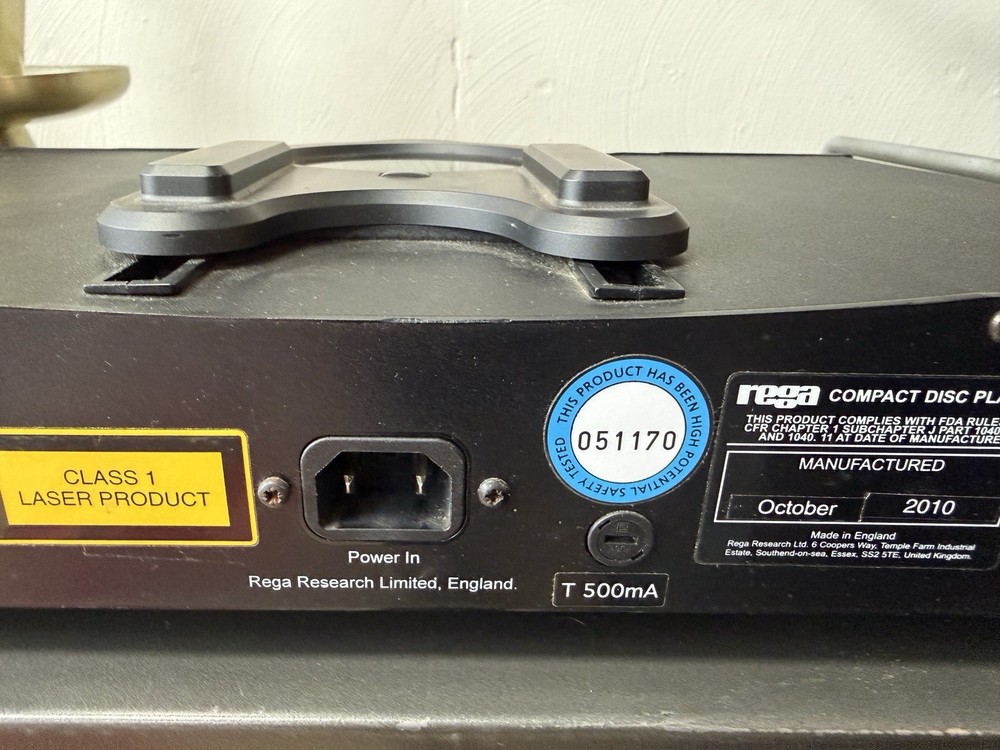 REGA Apollo CD Player - NO Remote