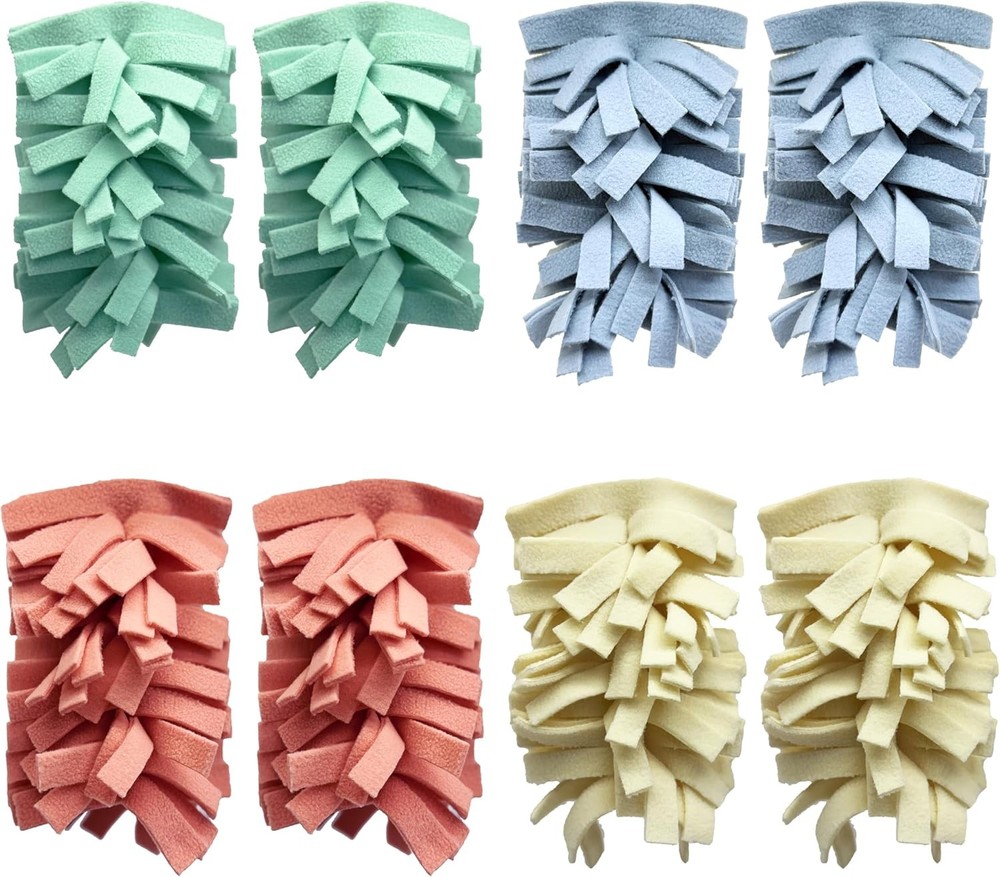 6 Layer Fleece Duster Refills for Swiffer Hand Duster, Zero Waste,