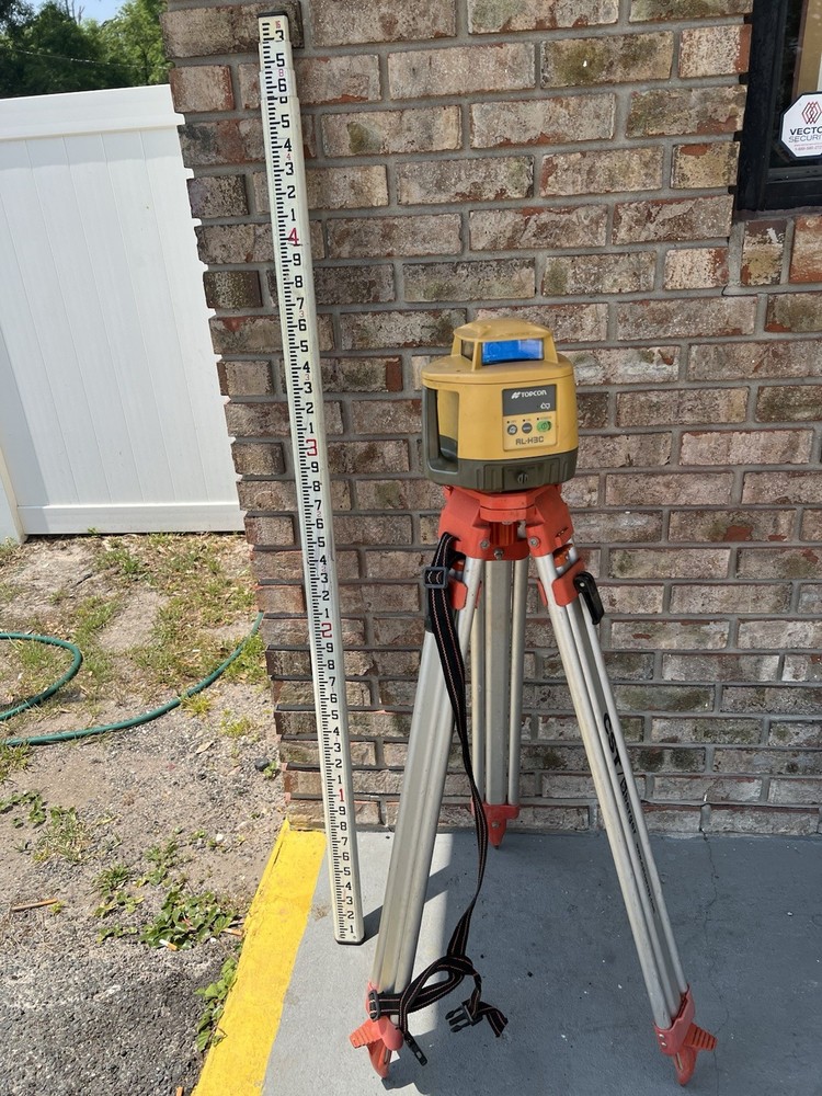 TOPCON TOOLS RL-H3C LASER SIGHT LEVEL TESTED & WORKING