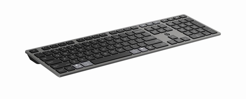 HP 725 Wireless Keyboard & Mouse Combo Rechargeable Multi-Device Bluetooth USB