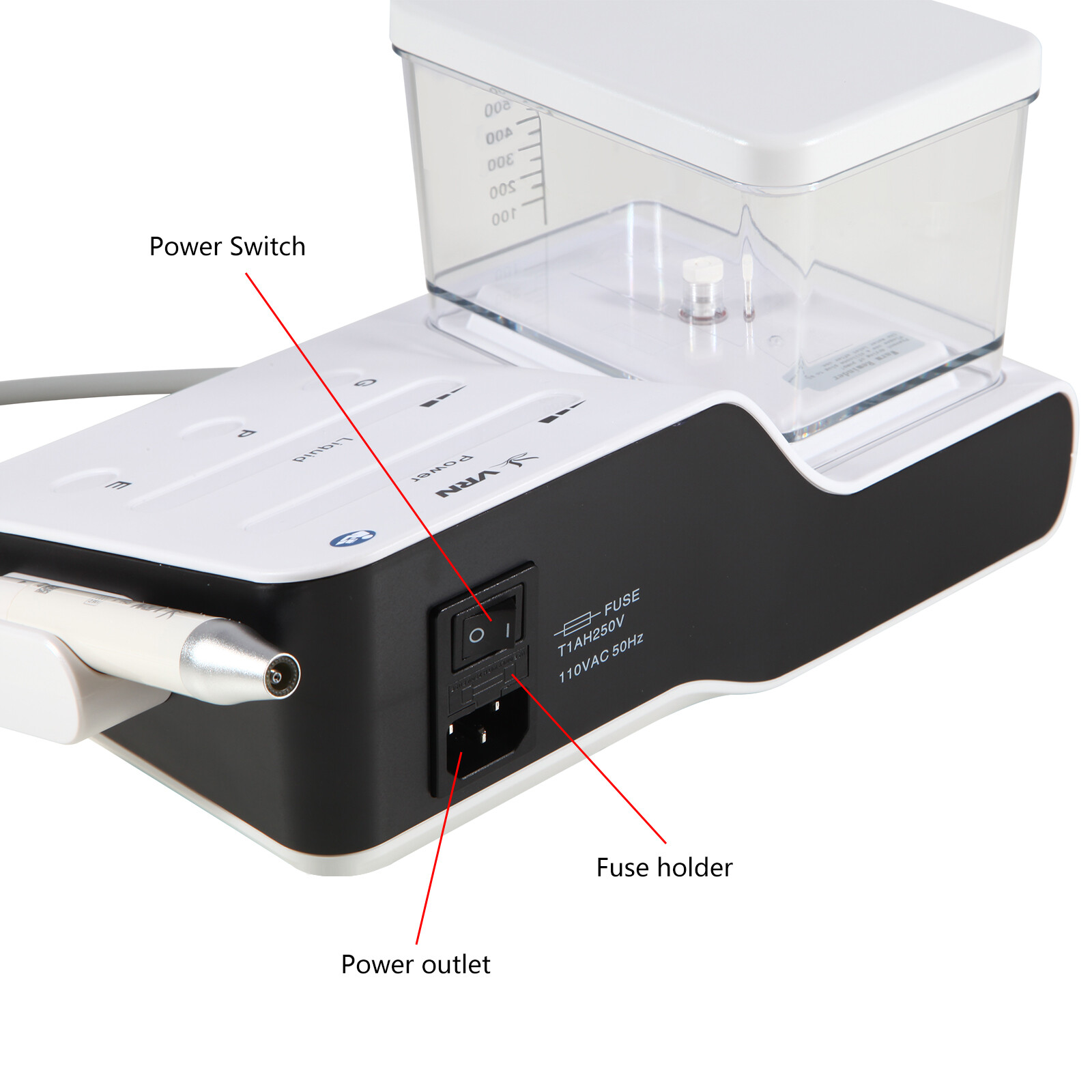LED Dental Portable Ultrasonic Piezo Scaler + Bottle fit EMS Cavitron Handpiece